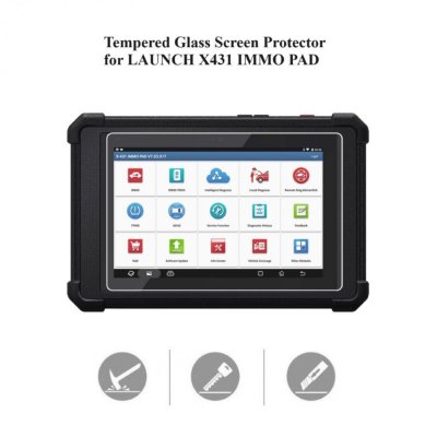 Tempered Glass Screen Protector for LAUNCH X431 IMMO PAD